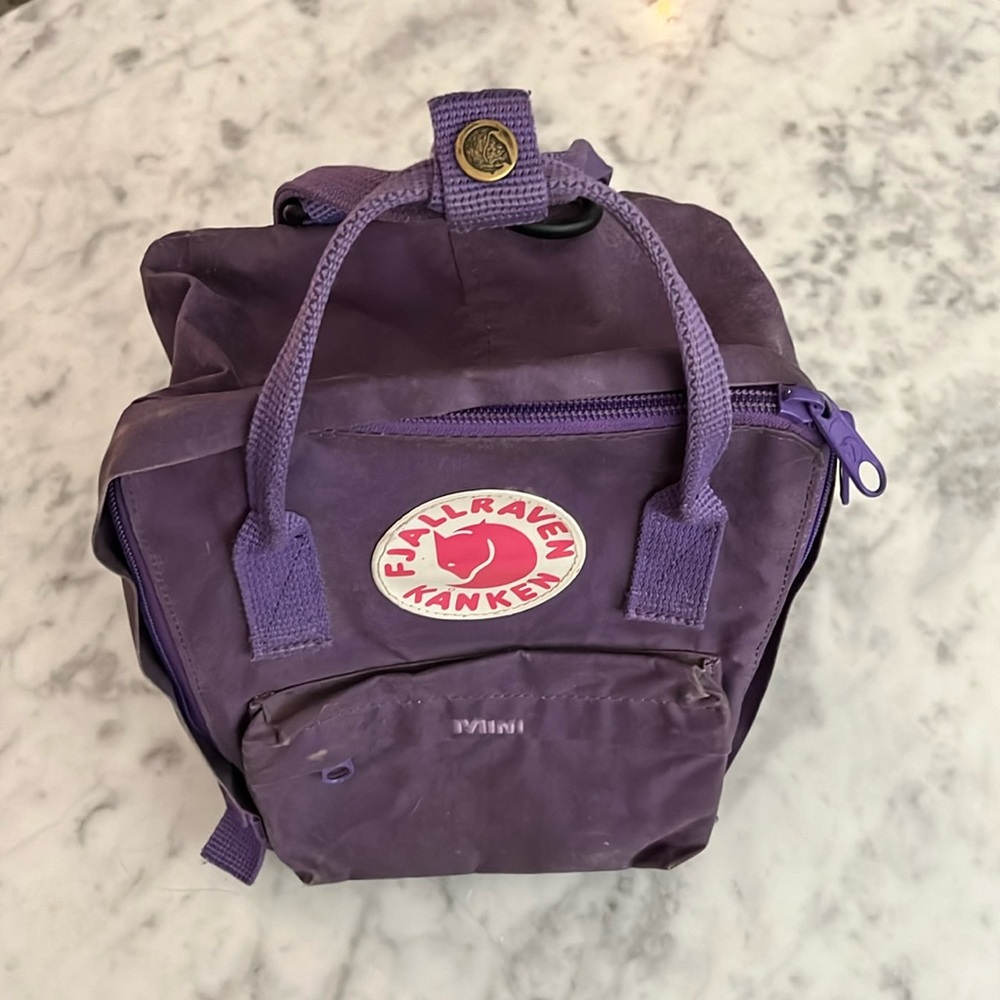 Fjallraven Kanken Mini Purple Backpack